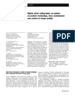 4digital Chest Radiography An Update On Modern Technology, Dose Containment and Control of Image Quality