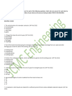 7th Weekly Exam - Sanitary, Plumbing Design and Installation