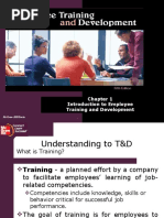 PHR2213 Chapter 1 Introduction To Employee Training and Development