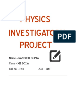 PDF Physics Investigatory Project Abhishek Class Xii