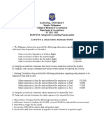 ACTIVITY 04 - Analyzing Transactions