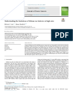 Understanding The Limitations of Lithium Ion Batteries at High Rates