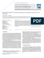 Fundamental Studies On The Thermal Stability and Mechanical Characteristics of AZ31