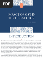 Impact of GST in Textile Sector: Group 1 (Girls)