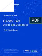 E-Book Sucessões - Prof. Maitê Damé