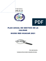 Plan Anual Calidad MR Huacar 2021