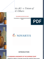 Novartis AG V UOI