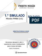 01 Simulado Missao Pmba v1 Soldado