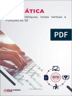 Gramática: Pronomes Oblíquos, Vozes Verbais e Funções Do SE