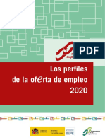 Perfiles de La Oferta de Empleo 2020