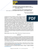 1 Estado, Políticas Públicas Educacionais e Formação de Professores