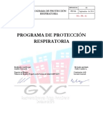 Programa de Proteccion Respiratoria