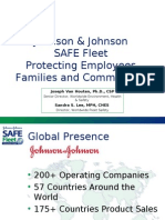 Johnson & Johnson SAFE Fleet Protecting Employees, Families and Communities