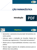 Prescrição Farmacêutica Introdução - Módulo I