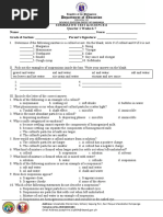 Summative Test in Science 6 Q1 W6-7