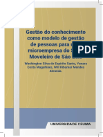 Gestão Do Conhecimento Como Modelo de Gestão de Pessoas para Uma Microempresa Do Setor Moveleiro de São Luís