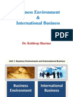 MCOM Business Environment& International Business