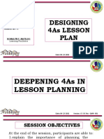 Lesson Planning MTs