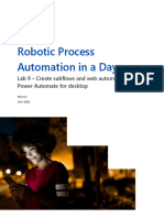 Lab 9 Create Subflows and Web Automation Using Power Automate For Desktop