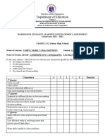 HG Learners Development Assessment ANNEX 5