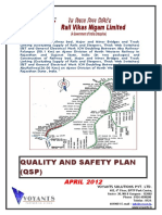 QSP Quality and Safety Plan For Railway Civil Works