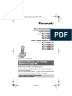 KX TG2511 Manual