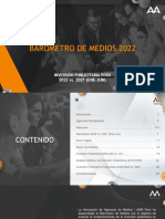 Barómetro de Medios AAM 2022 (ENE-JUN)