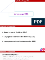 Le Langage SQL