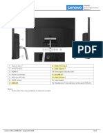 FT Lenovo - V50a - 24IMB - AIO - Spec