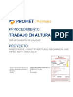 Trabajo en Altura Fisica: Pprocedimiento