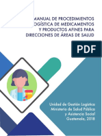 Manual de Procedimientos de Logística de Medicamentos de DAS 2