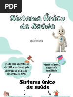 Sistema Único Sistema Único de Saúde de Saúde