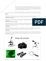 Science 10 - Application Mirror and Lens