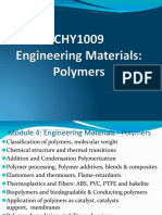 CHY1009 Module 4 - Polymers