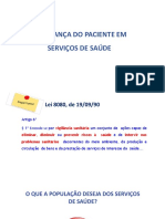 Segurança Do Paciente e Eventos Adversos