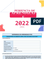 1° - Grado 2022 - Experiencia - de - Aprendizaje - N°03