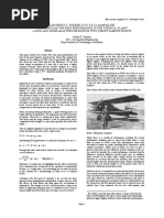 WW1 Scout Dive and Zoom Performance Paper PA29