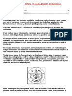 Pentagrama - RITUAL NA MAGIA BRANCA E DEMONÍACA