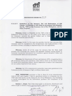 Guidelines On The Issuance, Use, Redemption of Gift Check, Certificates, Gift Cards, in Accordance With RA 7394 Consumer Act of The Philippines DTI-DAO 10-04 Series of 2010