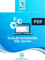 Guia Instalación SQLServer