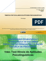 068 - Temática Test Illinois de Aptitudes Psicolinguísticas