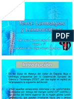 Lumbalgia y Lumbociatica LHDR