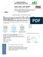 Avaliação Recuperação Inicial Química 2021