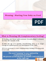 Weaning