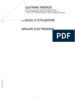 Manuel D'entretien Et D'utilisation 22.12.19 Aquitaine Energie