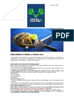 Reglamento Padel Grupo Padel y Panas 03072022