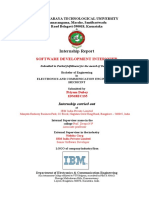 1DS18EC135 - Internship Report First Pages