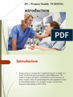 Introduction To Women Health Nursing