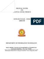 DIGITAL LOGIC DESIGN - Chapter-1