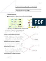 Chapitre 2 Eq Et Ineq